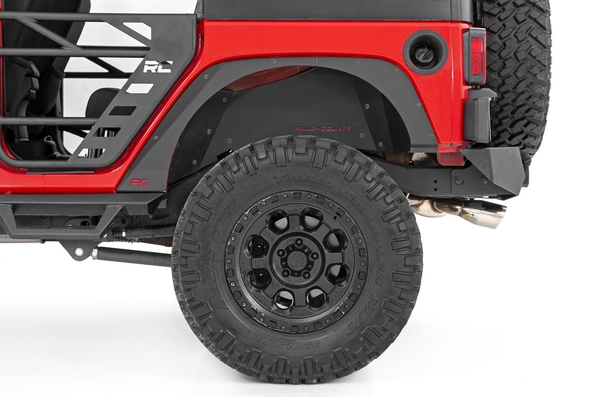 Rough Country Jeep Front & Rear Fender Removal Kit 07-18 Wrangler JK 10538