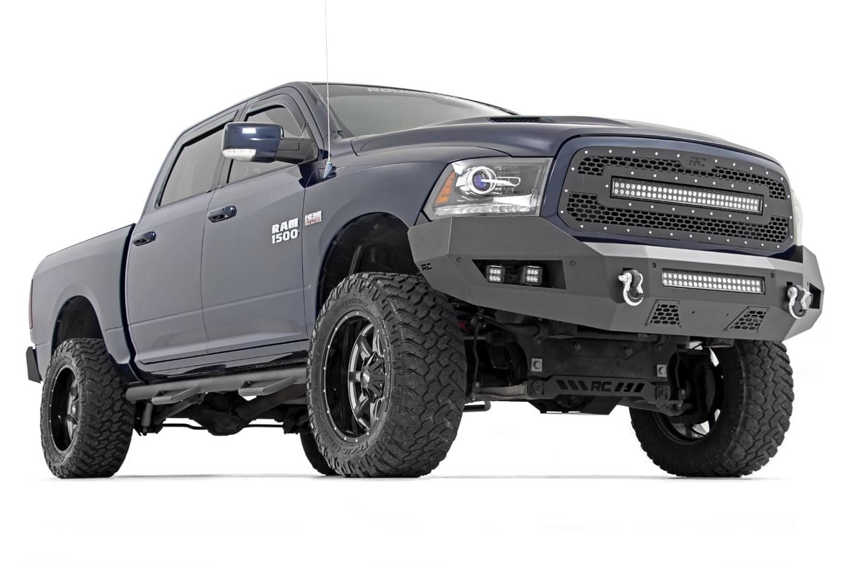 Rough Country Ram Heavy-Duty Front LED Bumper 13-18 1500 10774
