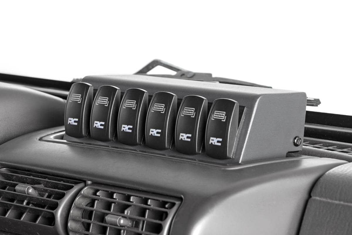 Rough Country MLC-6 Multiple Light Controller 97-06 Wrangler TJ 70956