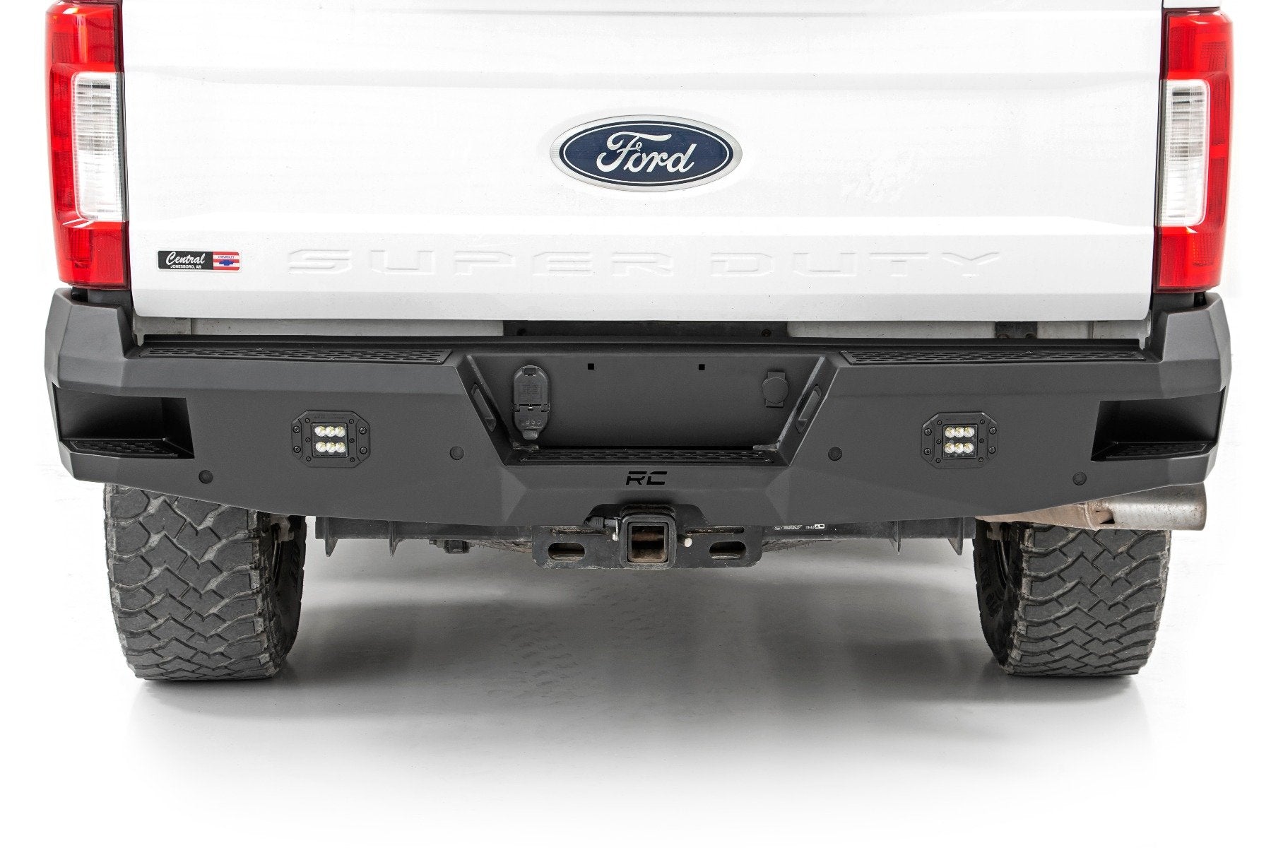 Rough Country Ford Heavy-Duty Rear LED Bumper 17-20 F-250 / F-350 10788