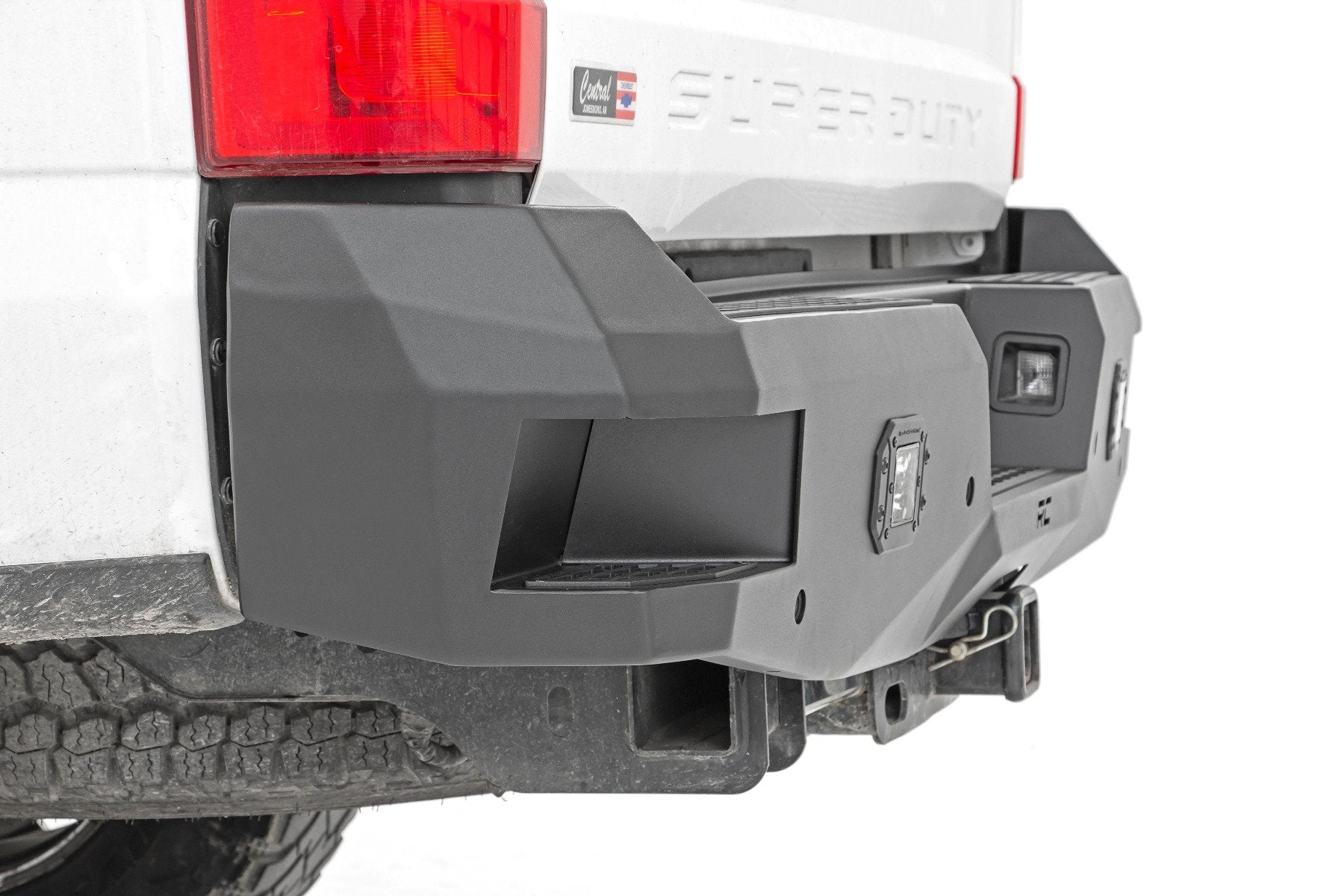Rough Country Ford Heavy-Duty Rear LED Bumper 17-20 F-250 / F-350 10788