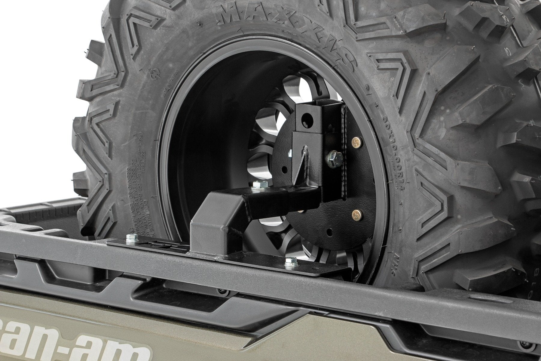 Side Mount Spare Tire Carrier Polaris Ranger/Can-Am Defender 93089