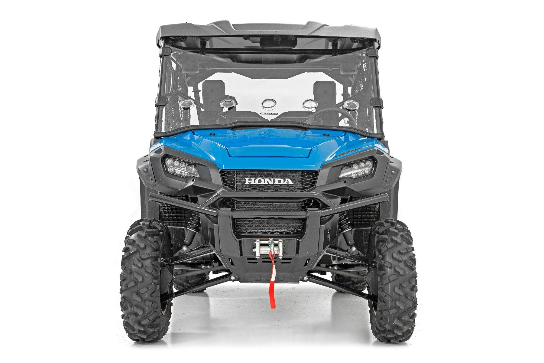 Rough Country Honda Scratch Resistant Vented Windshield 16-21 Pioneer 1000 98262020
