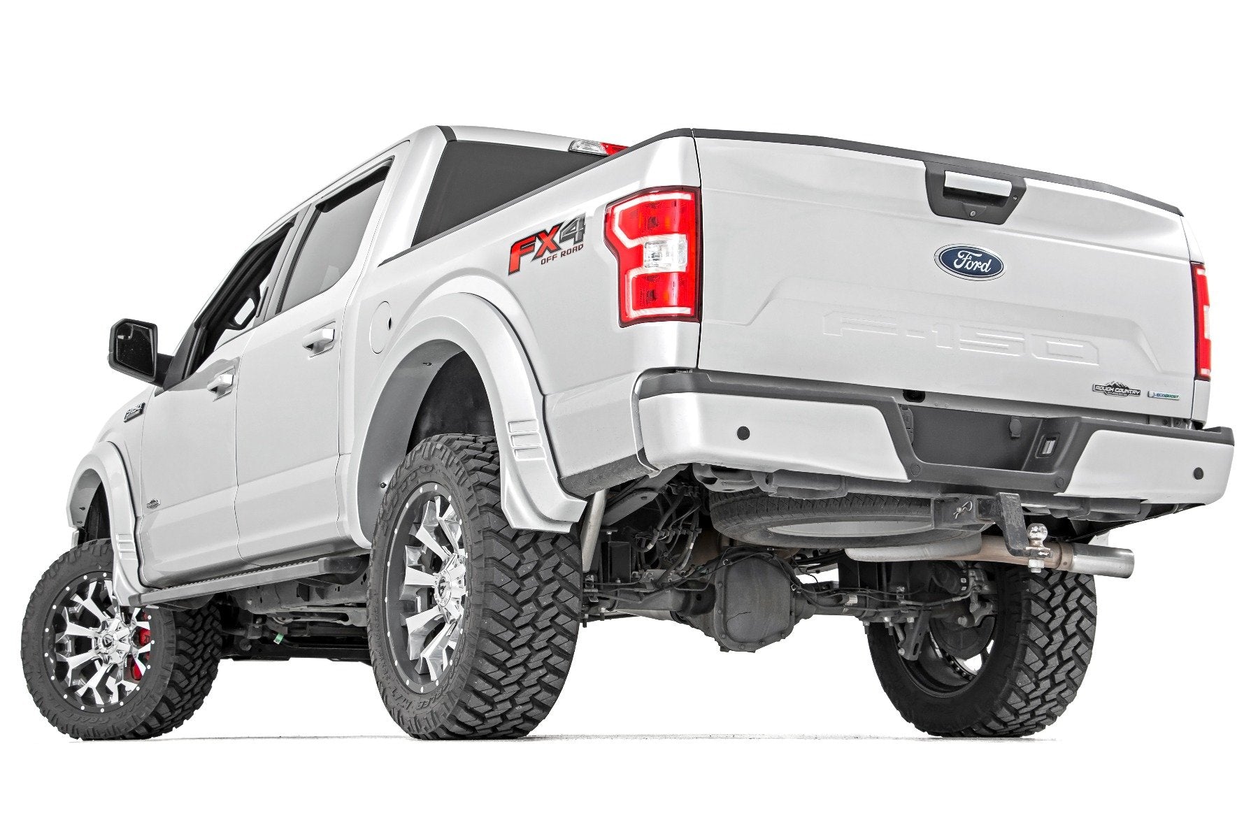 Rough Country SF1 Fender Flares UH Tuxedo Black Metallic for Ford F-150 18-20 F-F318201-UH