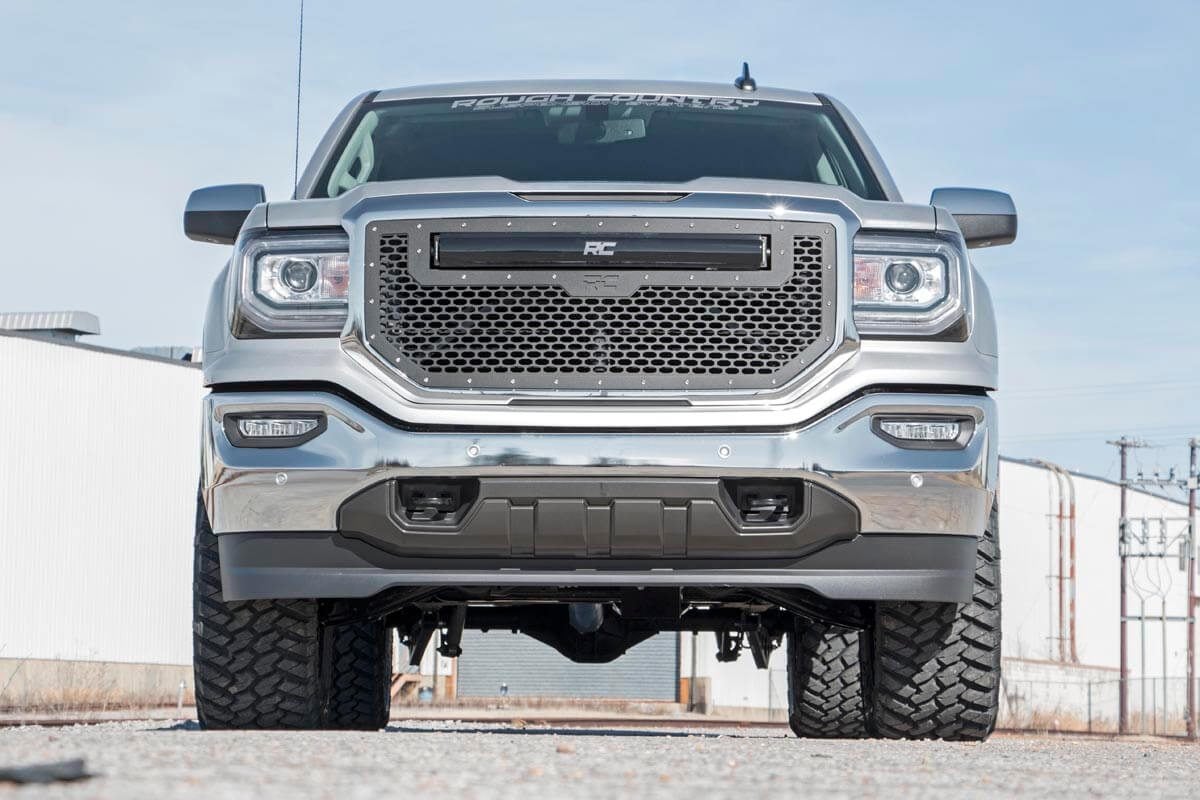 Rough Country 3.5"GM Suspension Lift Kit Knuckle Kit Vertex 14-18 1500 12150