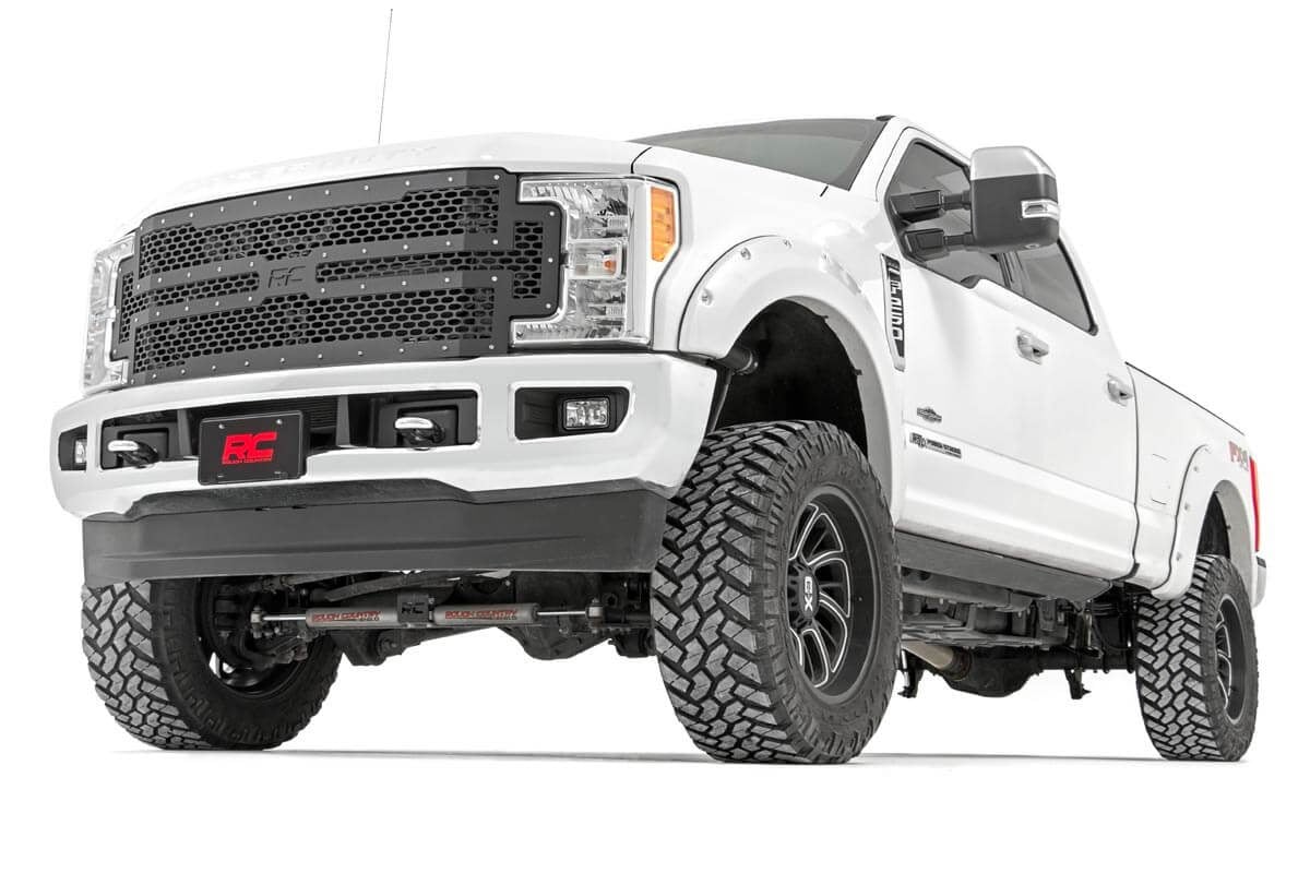 Rough Country Mesh Grille Ford F250/F350 Super Duty 2WD/4WD 2017-2019 - 70213