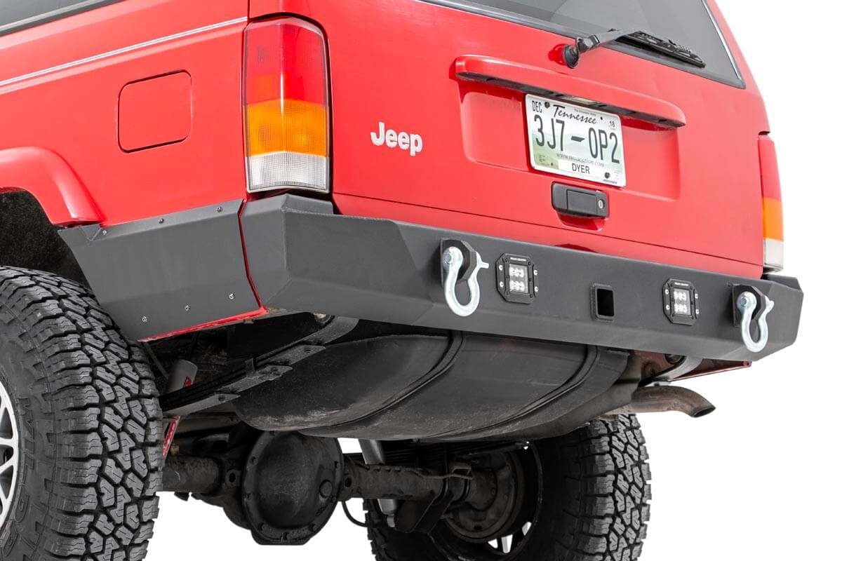Rough Country Jeep R Lower Panel Armor Factory Flare 97-01 Cherokee XJ 10571
