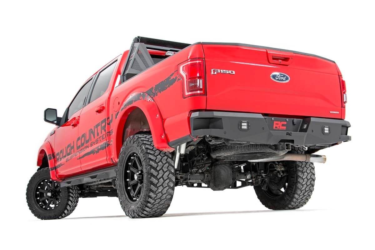 Rough Country Ford Heavy-Duty Rear LED Bumper 15-20 F-150 10771
