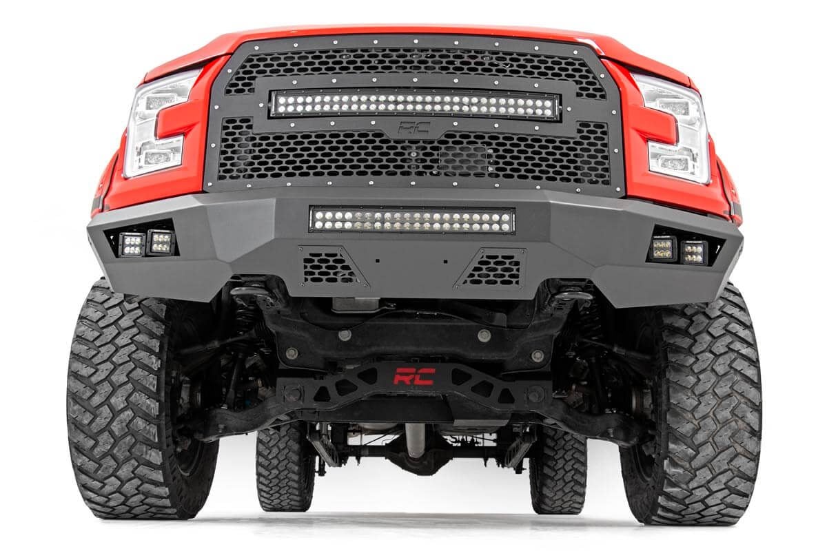 Rough Country Ford Heavy-Duty Front LED Bumper 15-17 F-150 10770