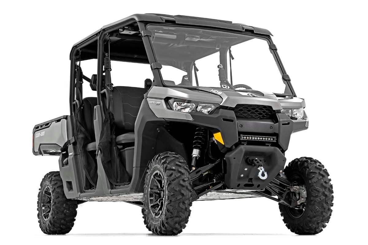 Rough Country Can-Am Defender Winch Mounting Plate 16-20 HD8/HD10 97016