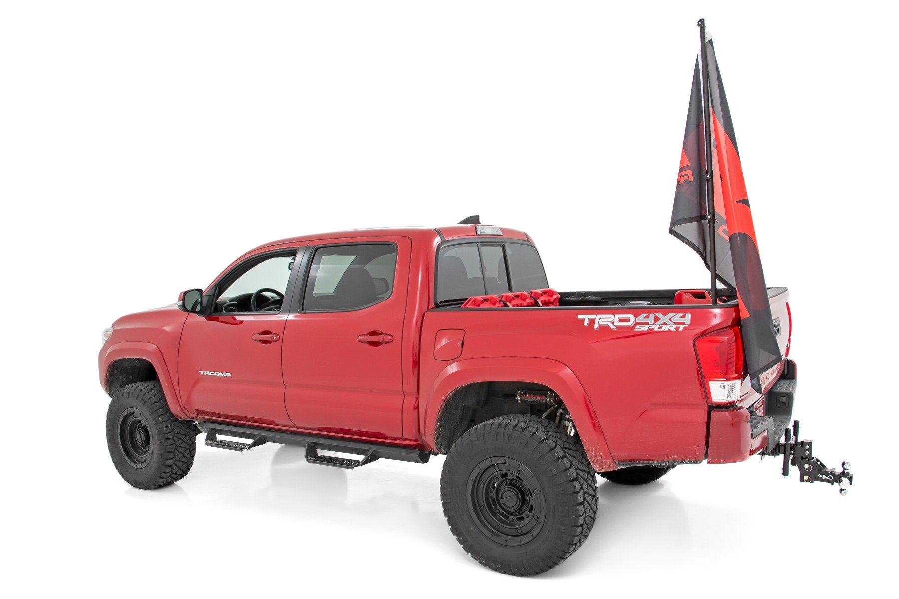 Rough Country American Patriot Universal Bed Rail Flag Pole Holder 117501