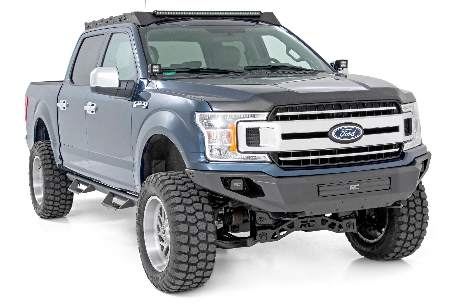 Rough Country Ford Front High Clearance LED Bumper 18-20 F-150 10756A