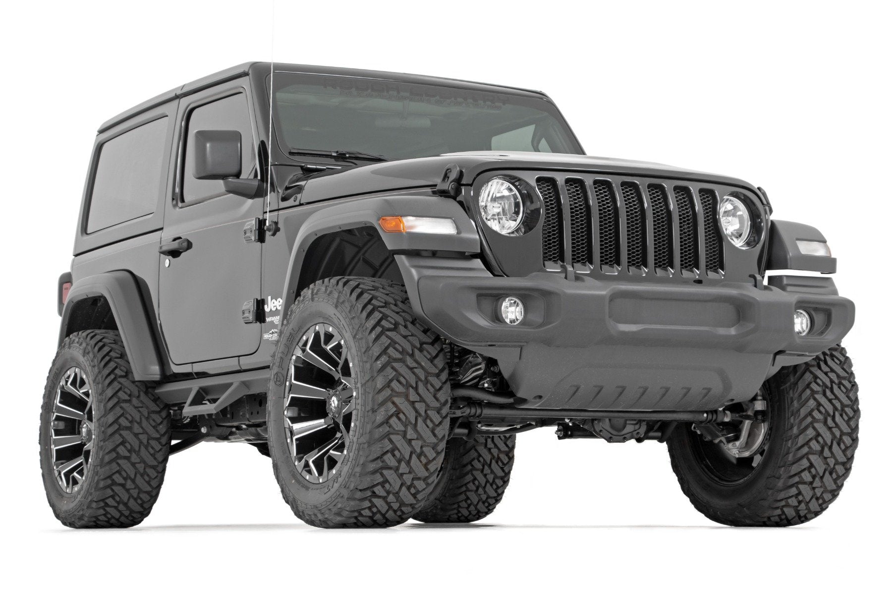 Rough Country 2.5" Lift Kit | Coils | M1R | for Jeep Wrangler JL 4WD (2024-2025) 79644