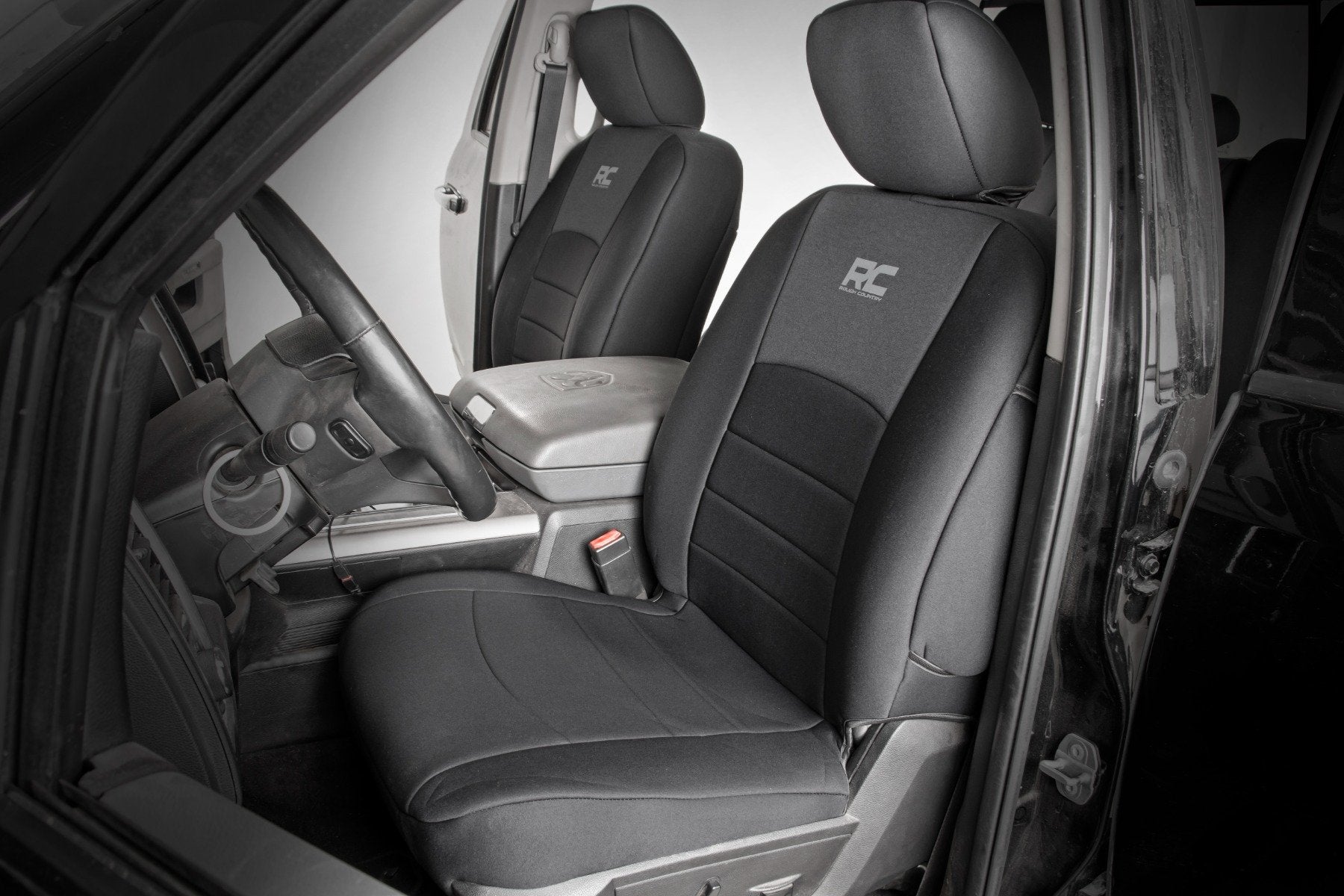 Seat Covers | FR Bucket RR Full Bench | for Ram 1500 09-18 2500/3500 10-18 91068
