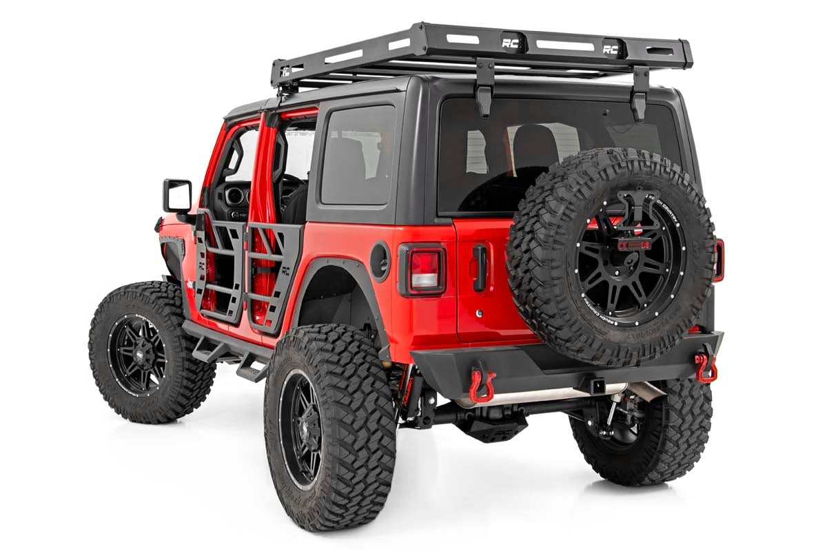 Rough Country Jeep Roof Rack System 18-20 Wrangler JL 10612