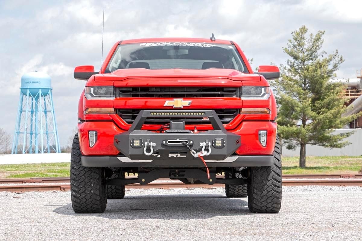 Rough Country EXO Winch Mount System 07-18 Chevrolet Silverado 1500 10761