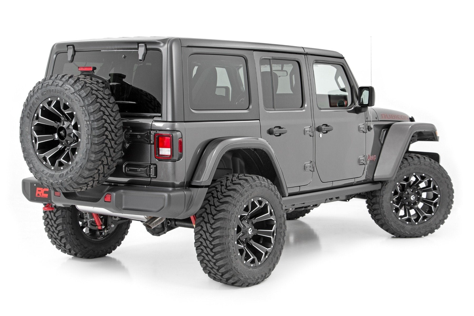 Rough Country 2.5" Lift Kit Coils for Jeep Wrangler Unlimited Rubicon 2024 79730