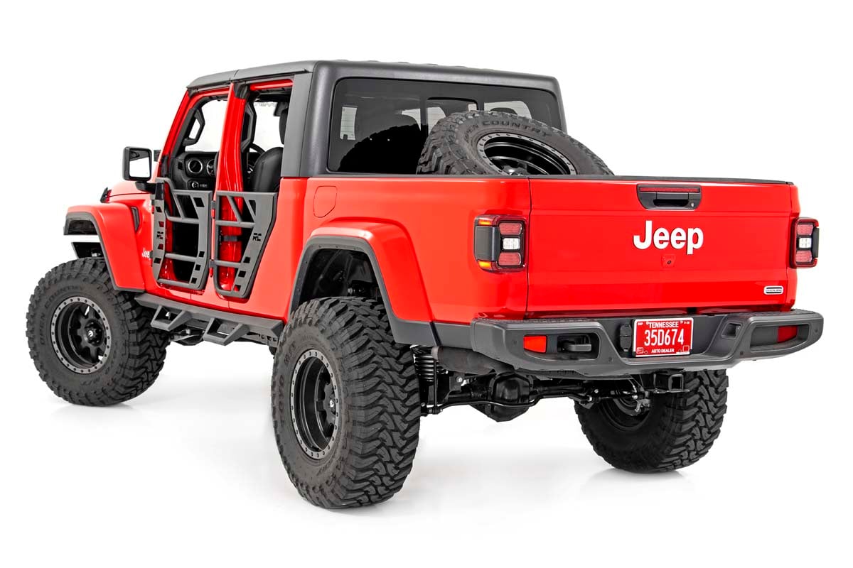 Rough Country Contoured Drop Steps Jeep 2020-2023 Gladiator JT 90762