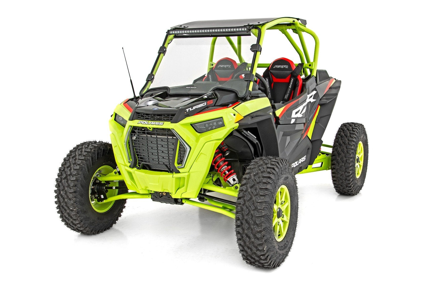 Rough Country Front-Facing 30-inch Curved LED Kit Polaris 19-21 RZR Turbo S 93111