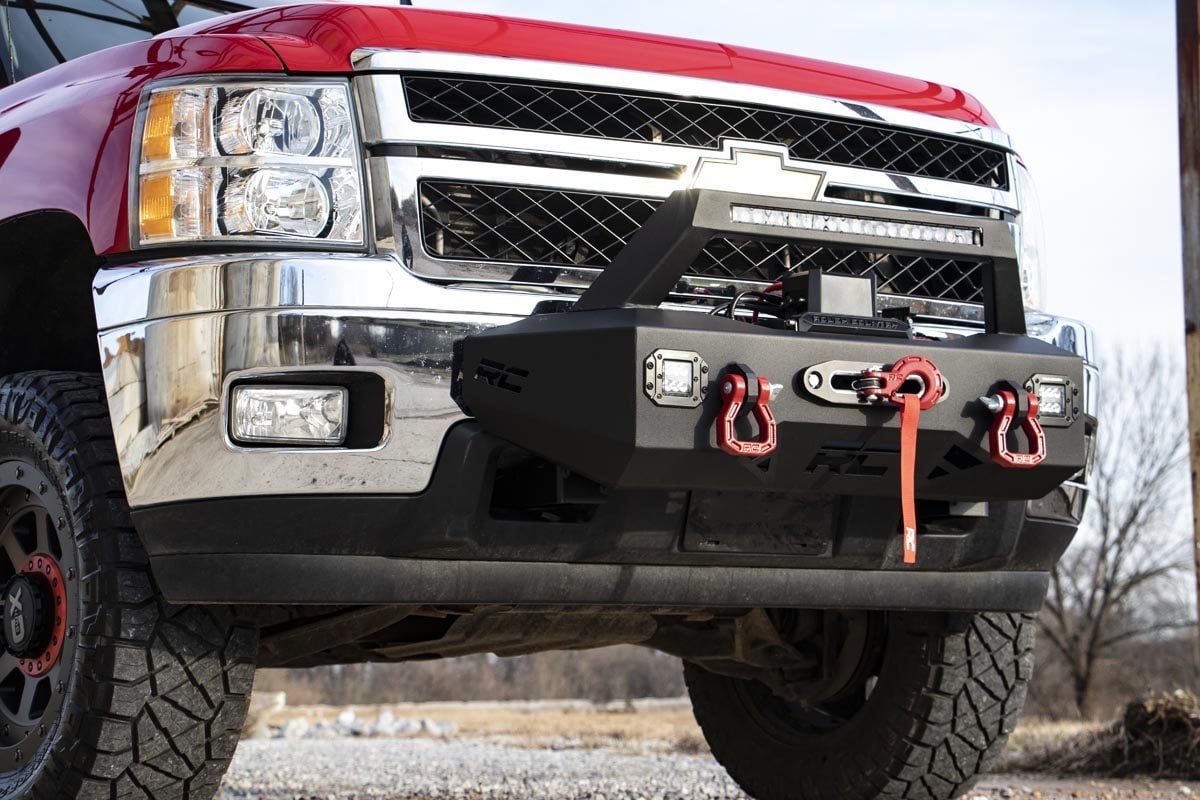 Rough Country EXO Winch Mount System 11-19 Chevrolet Silverado 2500/3500 10764