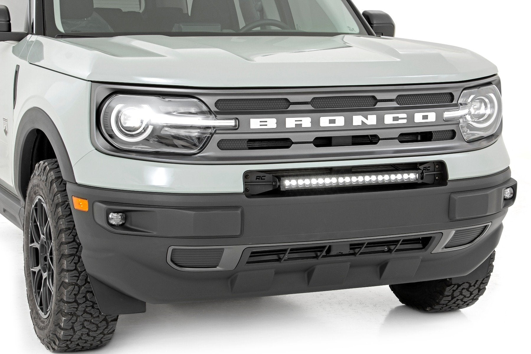 Rough Country Ford 20" LED Bumper w/Black Series DRL LED 2021 Bronco Sport 71037