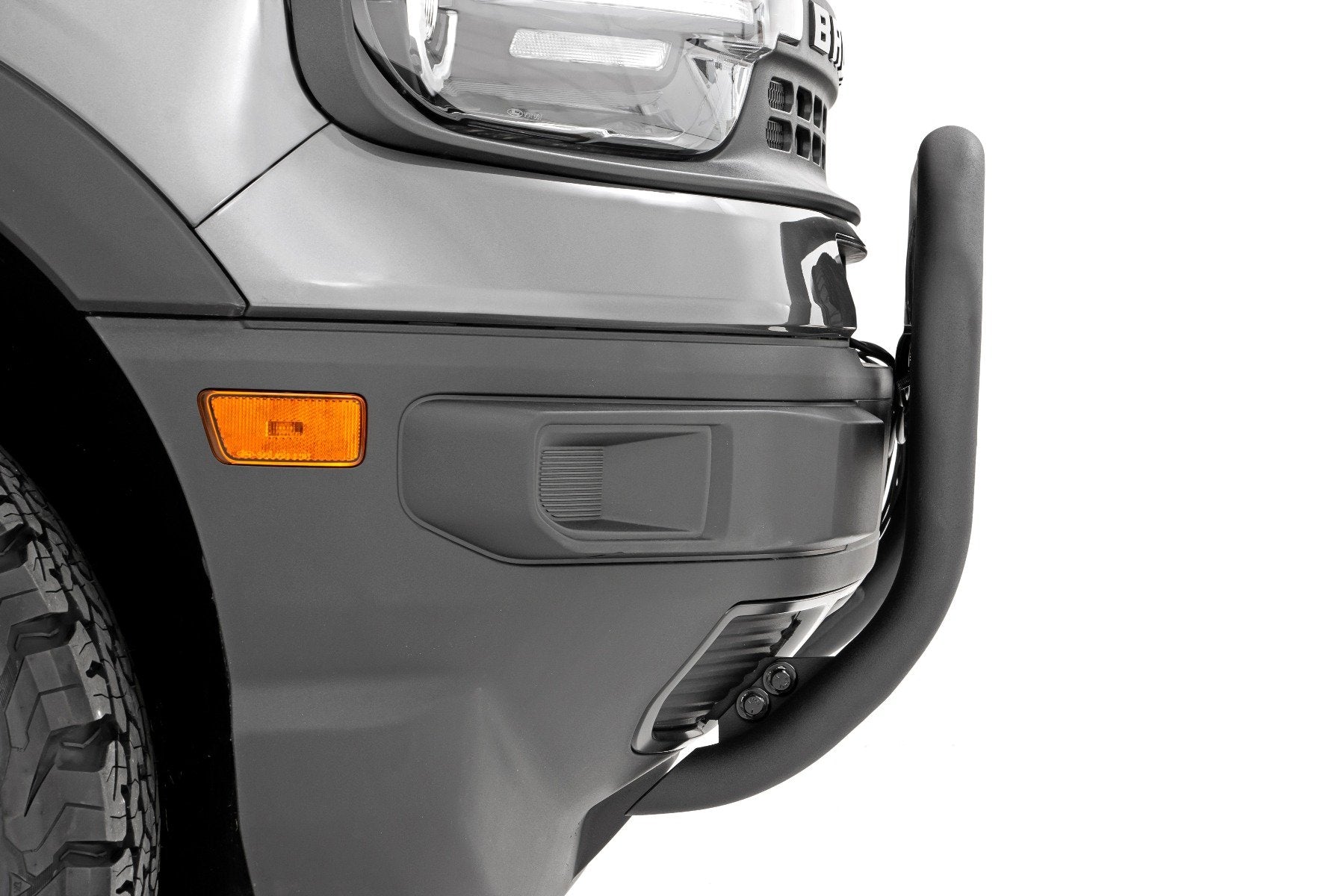 Rough Country Nudge Bar w/Black Series DRL LED 2021 Ford Bronco Sport 51042