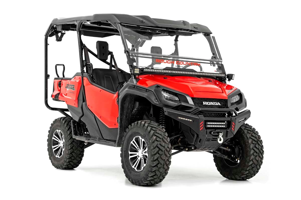 Rough Country Honda Pioneer Frt Bumper Panel 6" LED bar Factory Stinger 92025