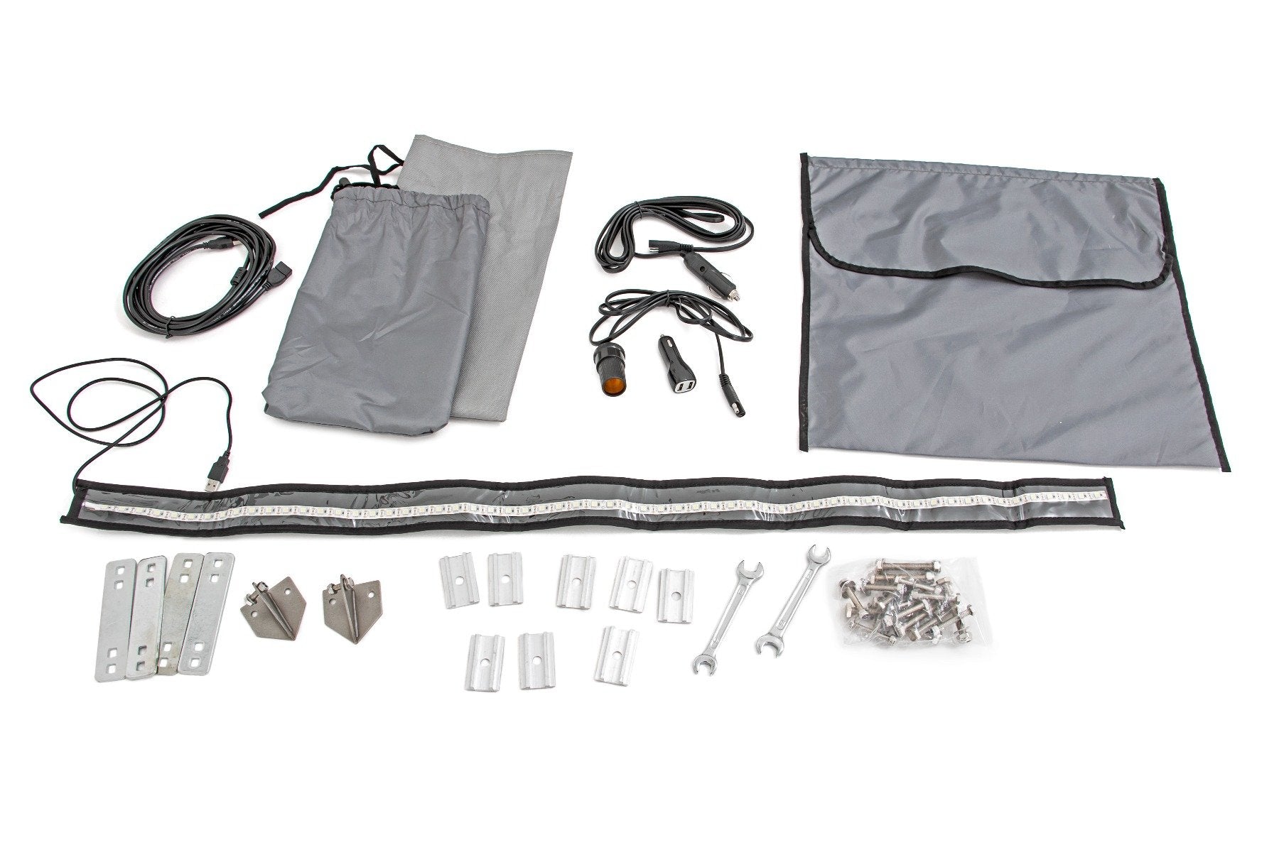 Roof Top Tent Rack Mount 12 Volt Accessory & LED Light Kit 99050