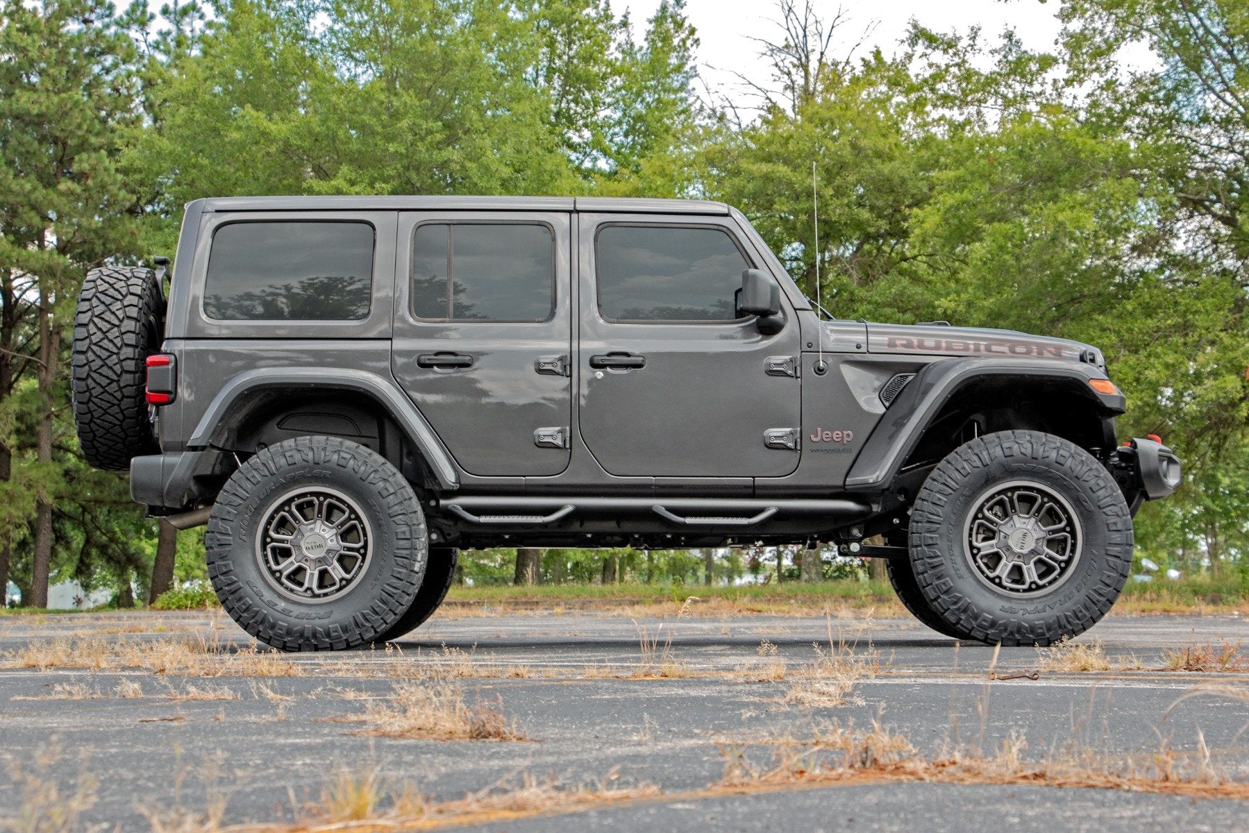 Rough Country 3.5" Lift Kit Adj Lower FR D/S M1 for Jeep Wrangler JLU 24-25 91640