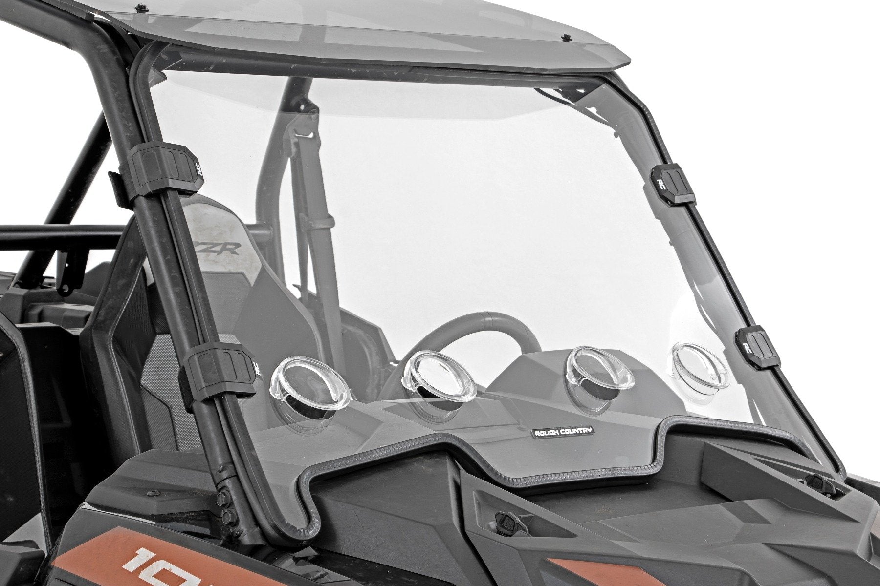 Rough Country Polaris Scratch Resistant Vented Windshield 20-21 RZR 1000XP 98292010