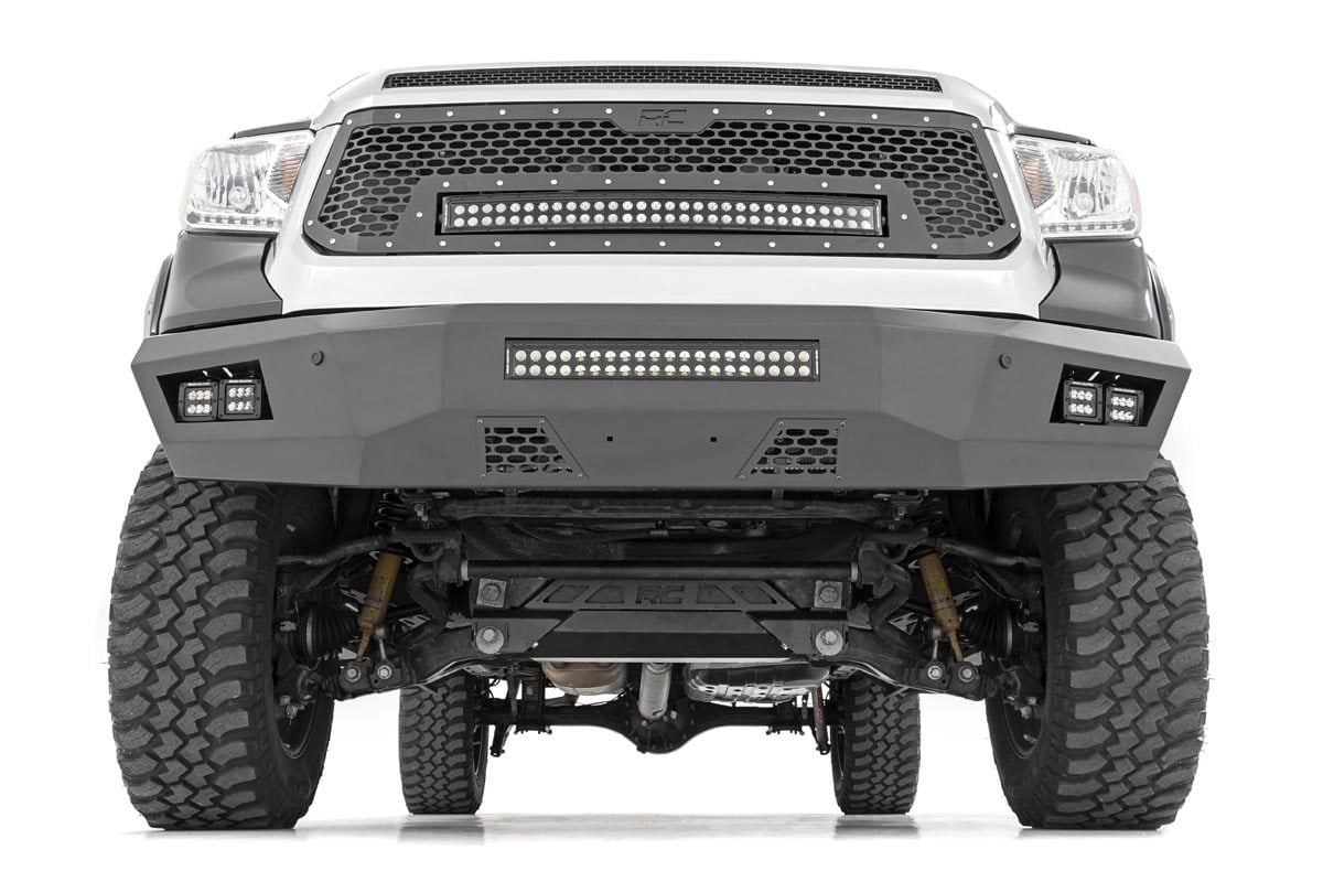 Toyota Mesh Grille w/30" DRow Blk Series LED Cool 14-17 Tundra 70225
