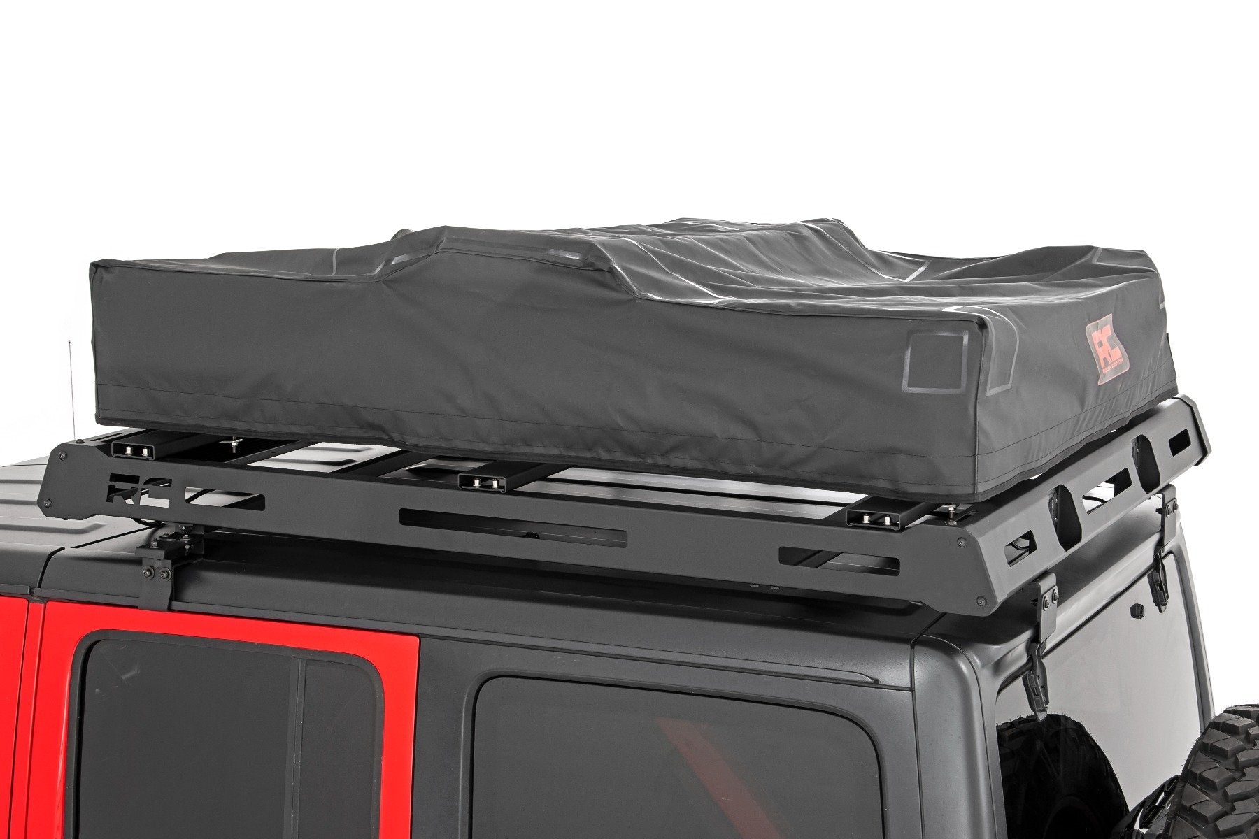 Rough Country Roof Top Tent Rack Mount 12 Volt Accessory & LED Light Kit 99050