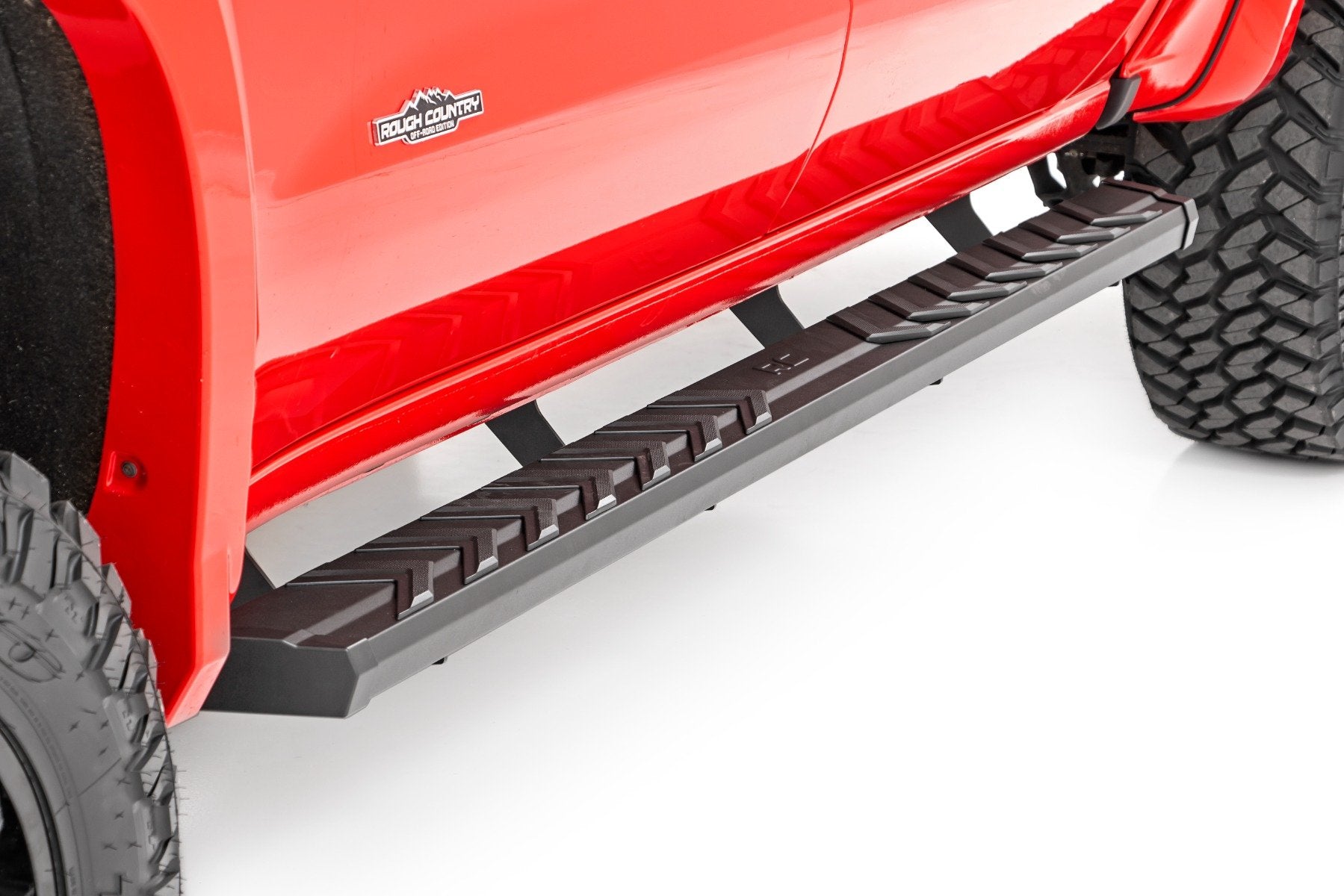 Rough Country BA2 Running Board | Side Step Bars | Chevy/GMC 1500/2500HD/3500HD (19-26 & Classic) 41002A