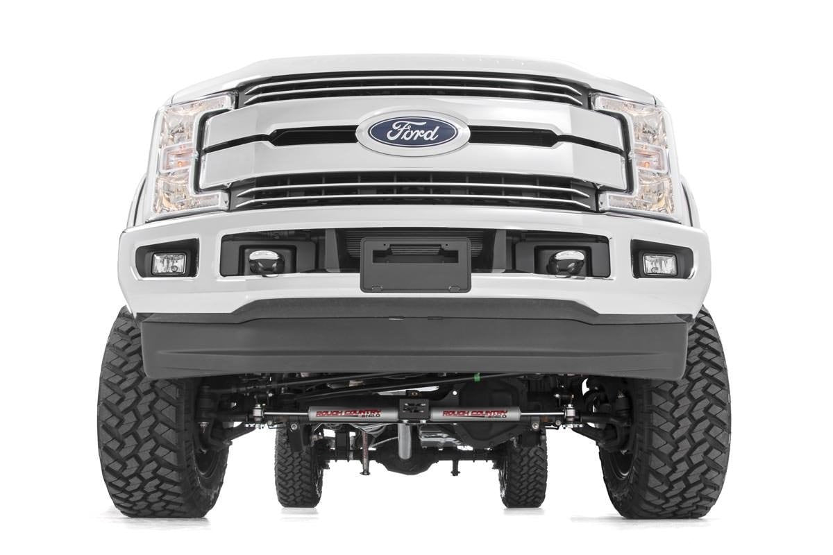 Rough Country 4.5" Lift Kit FR D/S C/O V2 for Ford Super Duty 4wd 17-22 50658