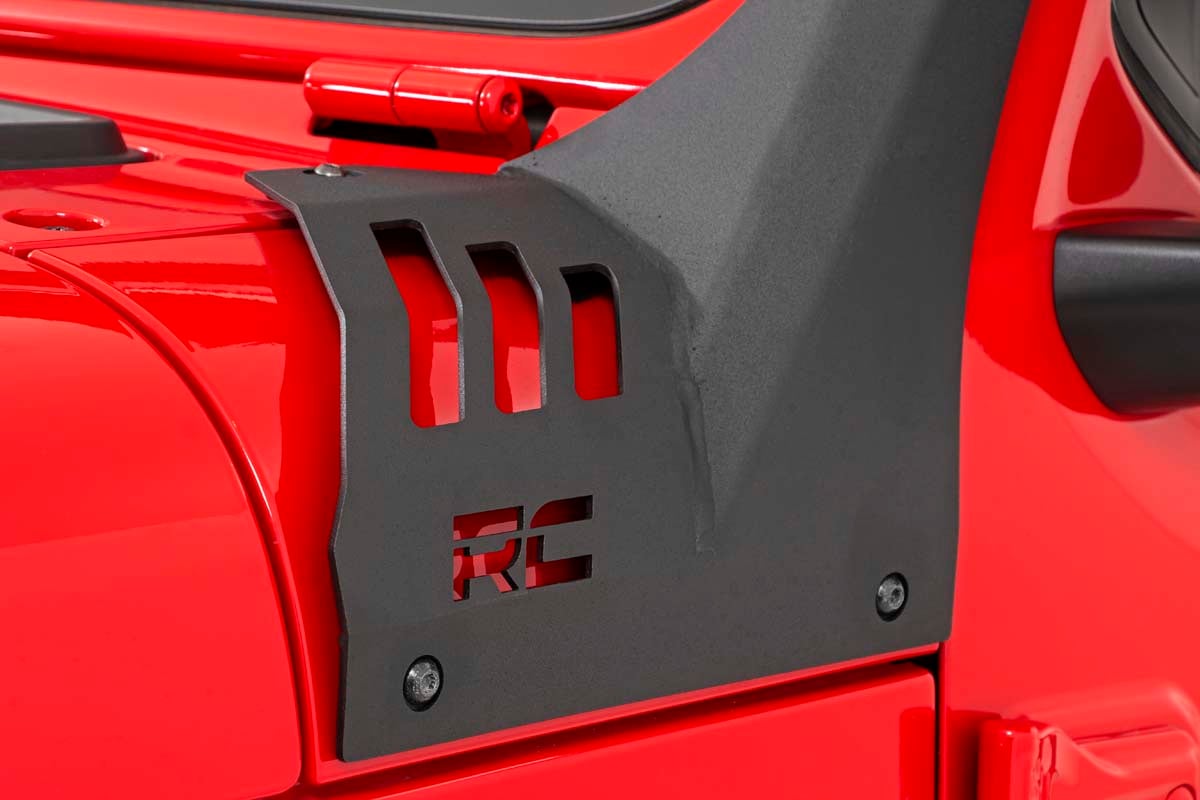 Rough Country 50" LED DRL Light Bar Kit Blk Series Gladiator JT Wrangler JL 70067