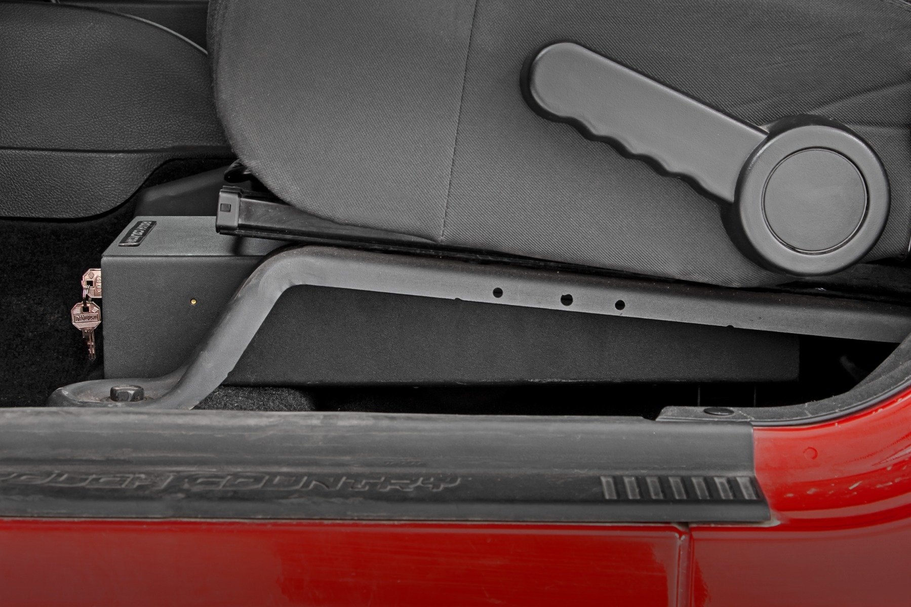 Under Seat Lock Box Jeep Wrangler 2007-2018 JK/JKU 99035