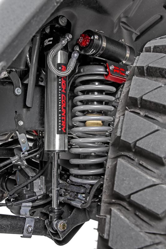 Rough Country Vertex 2.5 Adj Frnt Shocks 6" for Jeep Gladiator/Wrangler JL 18-24 689024