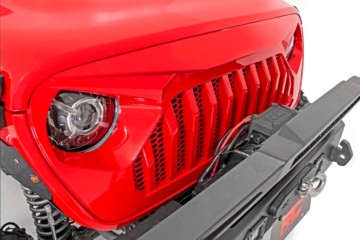 Rough Country Jeep Angry Eyes Replacement Grille (JL/JLU/Gladiator) 10496