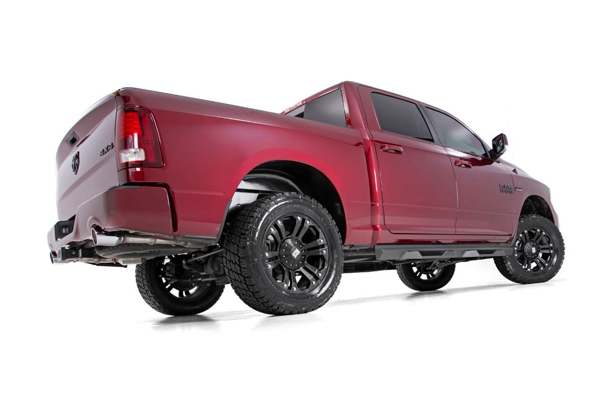 Rough Country 3" For Dodge/RAM 1500 Bolt-On Lift Kit w/N3 & Rear Shock 12-18