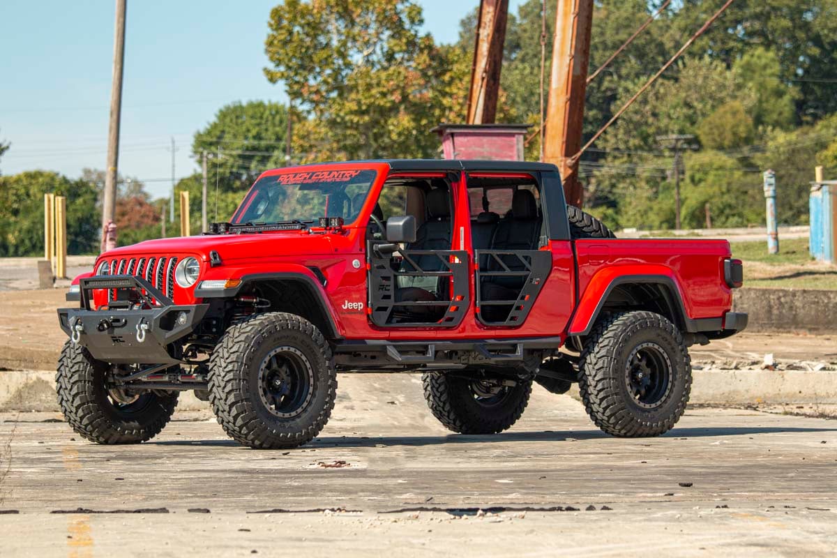 Rough Country Contoured Drop Steps Jeep 2020-2023 Gladiator JT 90762