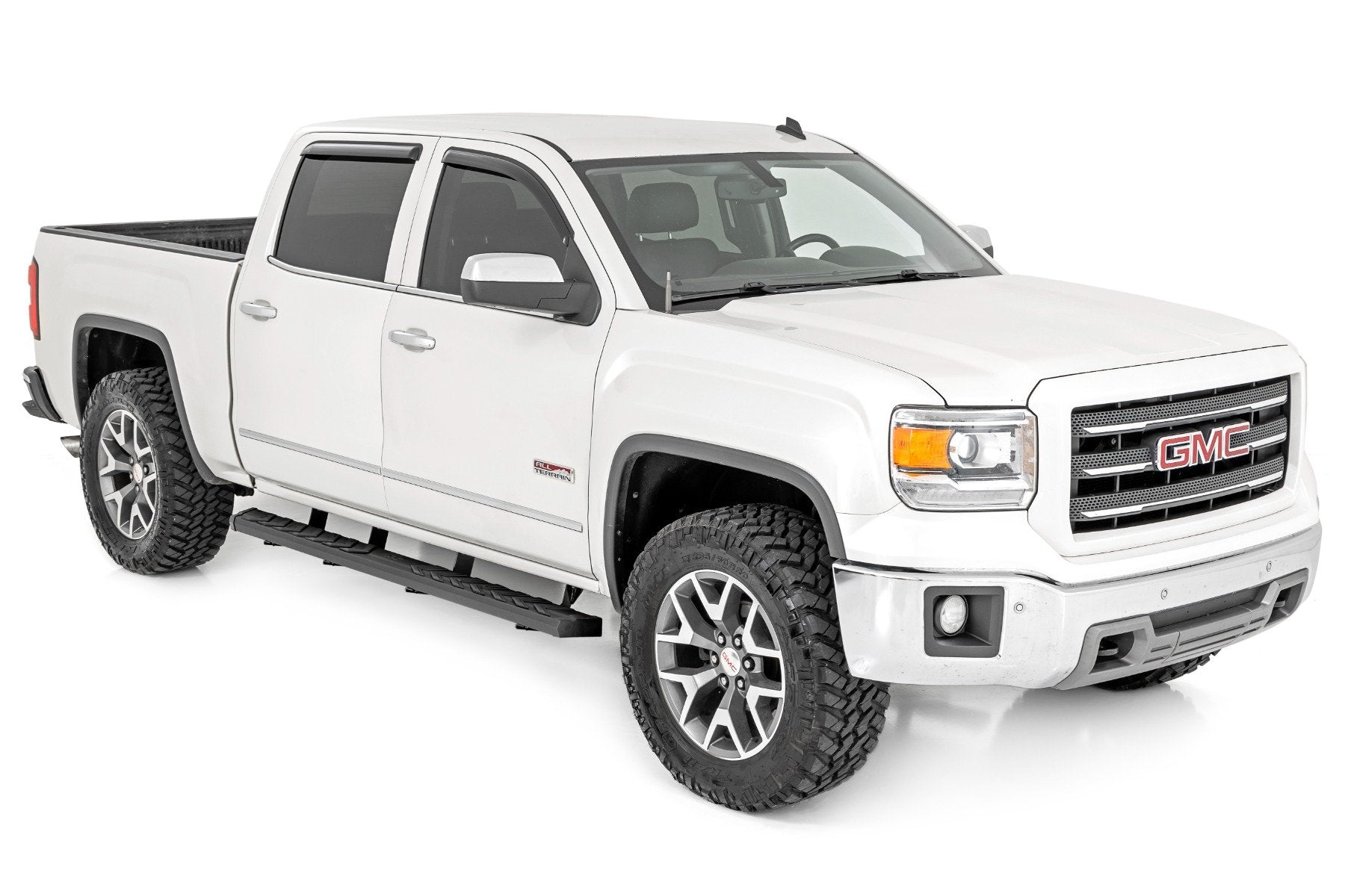 Rough Country BA2 Running Board | Side Step Bars | Chevy/GMC 1500/2500HD/3500HD (07-19 & Classic) 41001A
