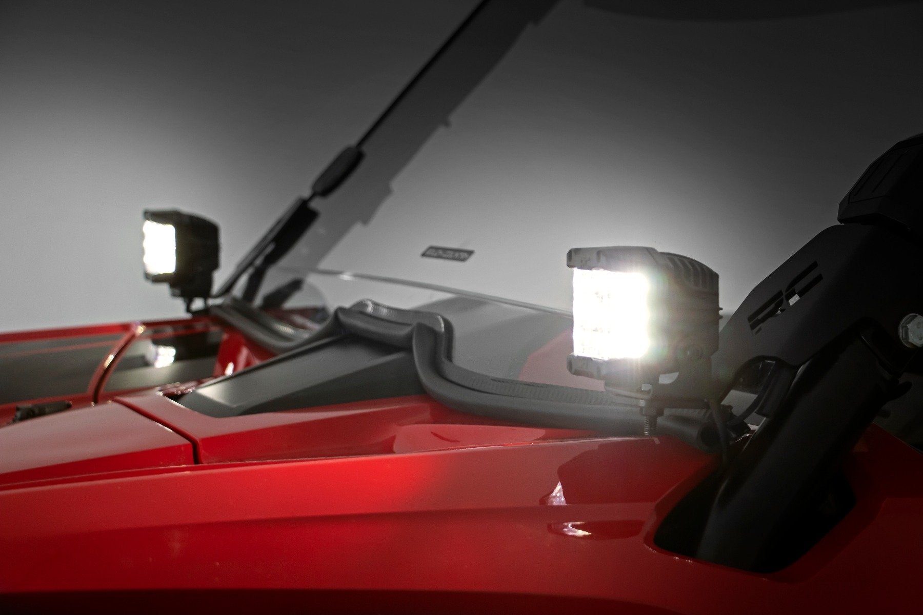 Rough Country Dual LED Cube Kit fits Honda 19-20 Talon Wide Angle 92035