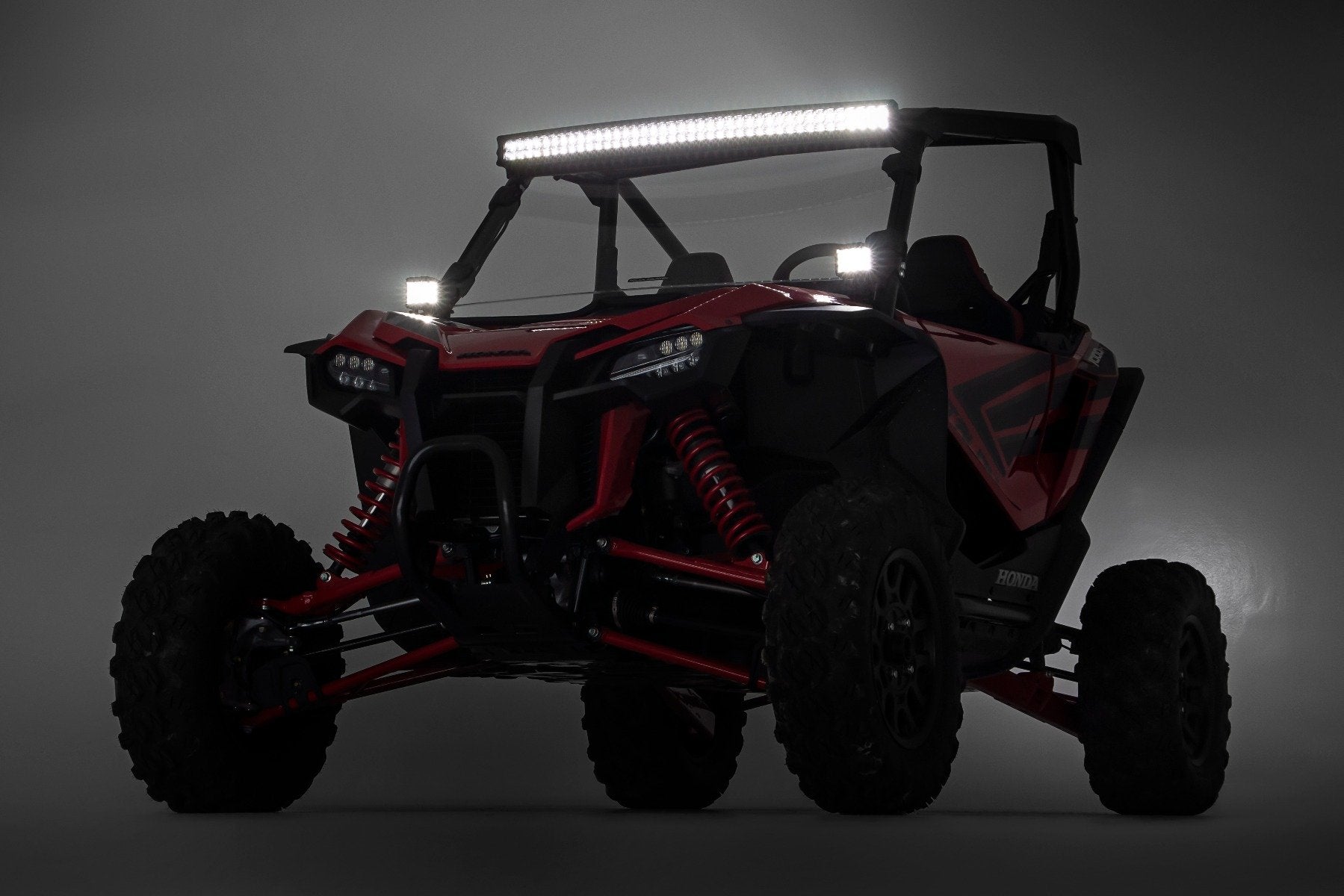 Rough Country 40-inch Curved Cree LED Light Bar-Dual Row Black Series 72940BL