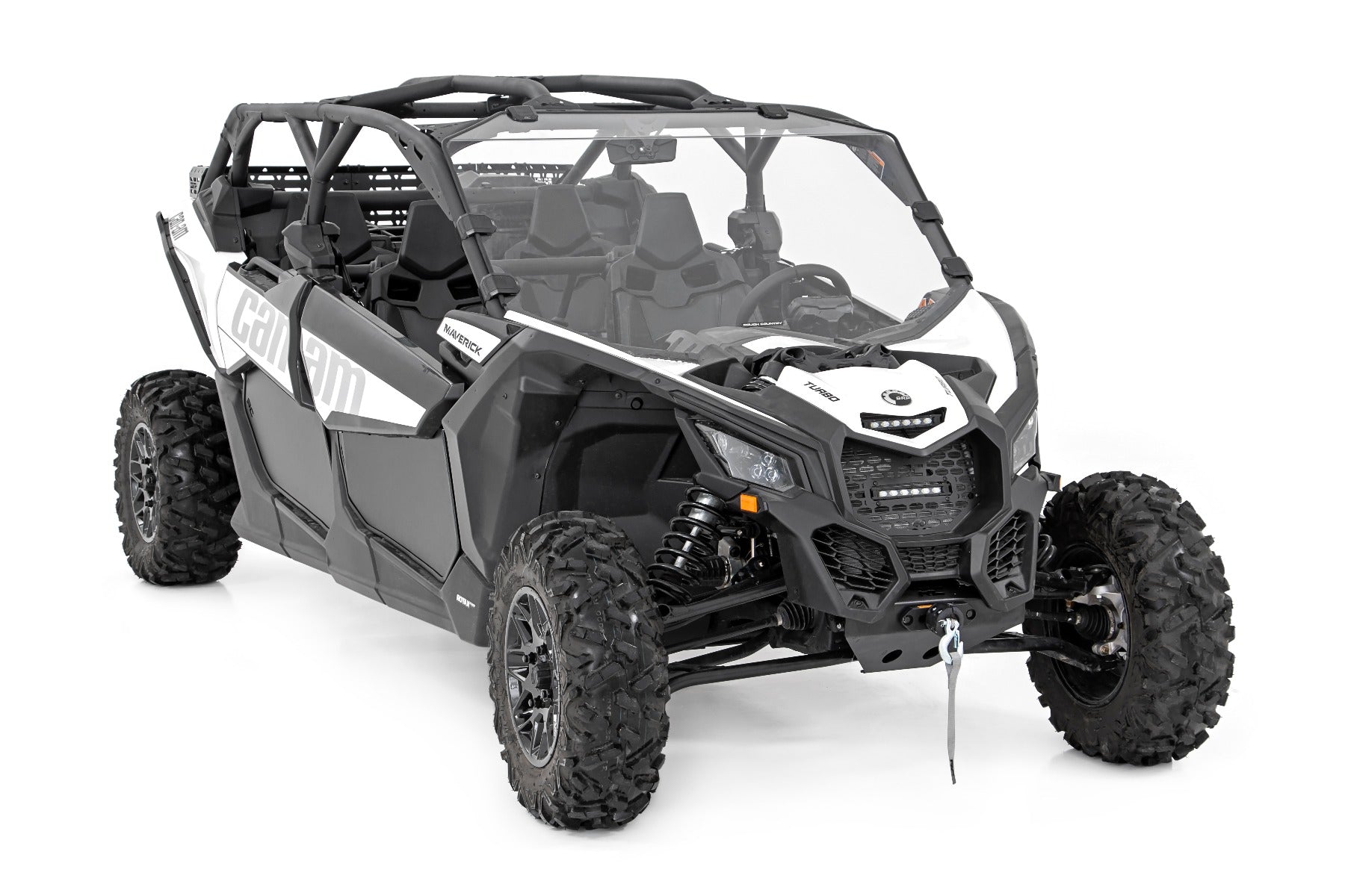 Rough Country Can-Am 6-inch Slimline LED Cowel Kit (17-21 Maverick X3) 97020