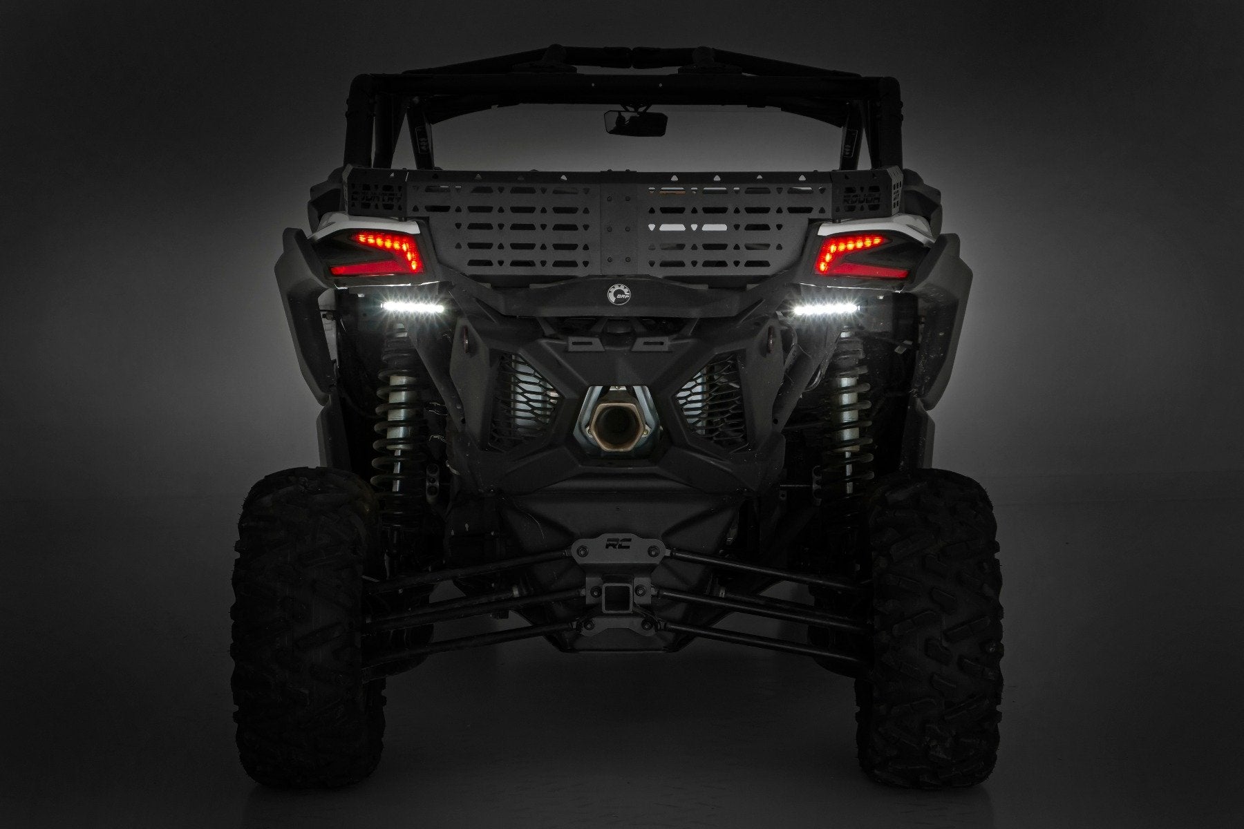 Rough Country Can-Am Rear Facing 6-Inch Slimline LED Kit 17-21 Maverick X3 97026