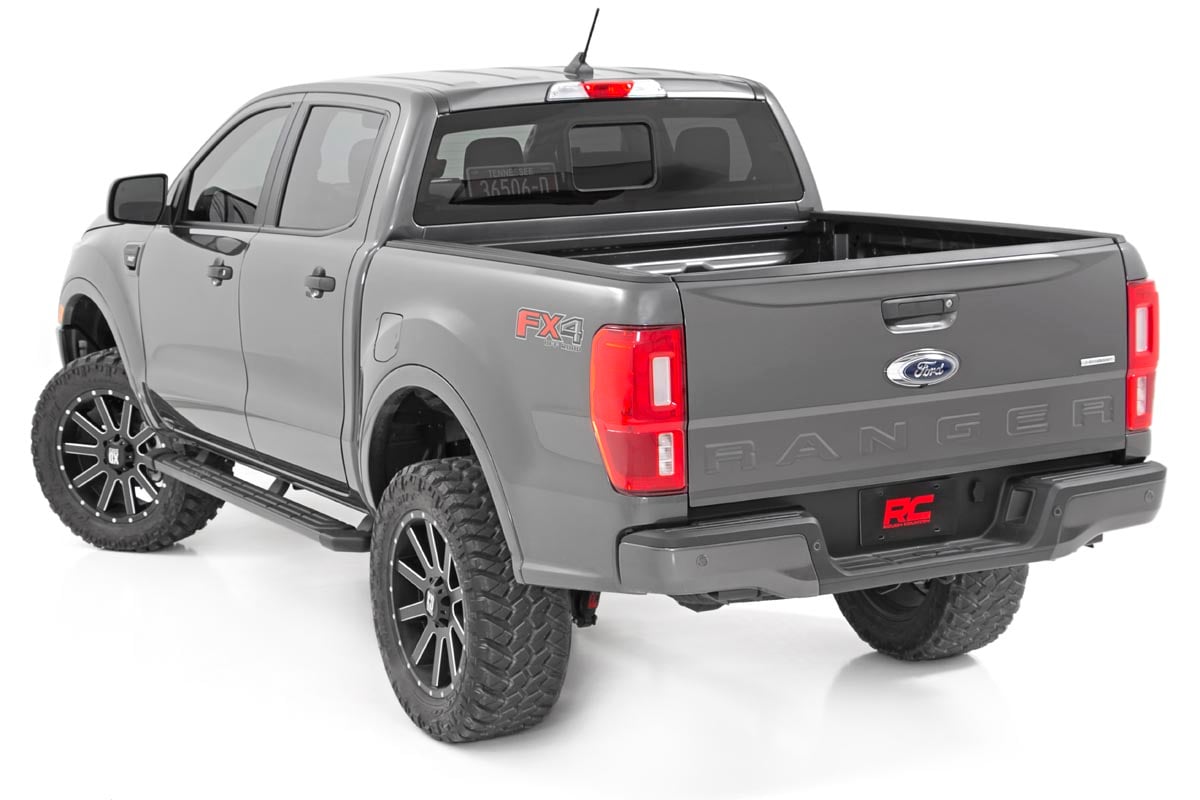 Rough Country 3.5in Leveling Kit w/N3 Alum Knuckle Shocks 19-23 Ranger 4WD 500010