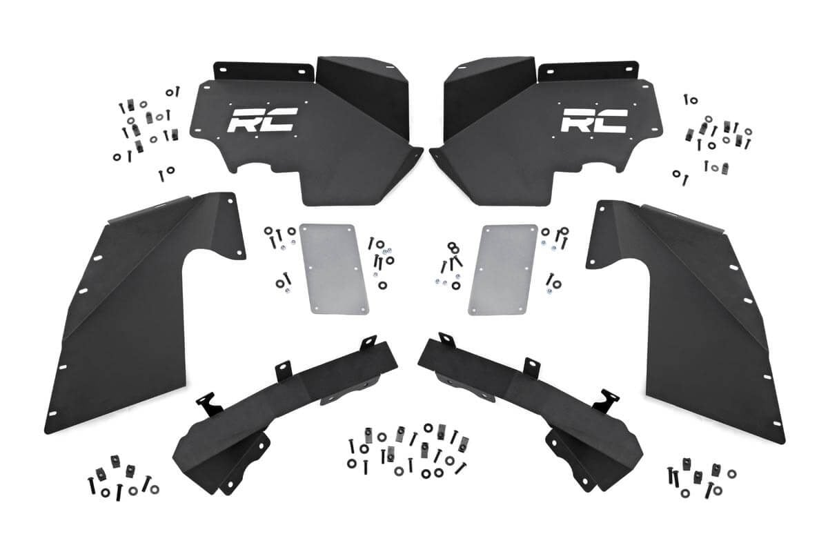 Rough Country Inner Fenders | Front | Vertex | for Jeep Wrangler JK/Wrangler Unlimited (07-18) 1195V