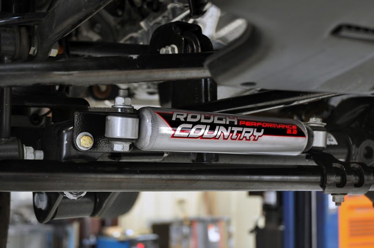 Rough Country Jeep Stabilizer Relocation Bracket 07-18 Wrangler JK 1108