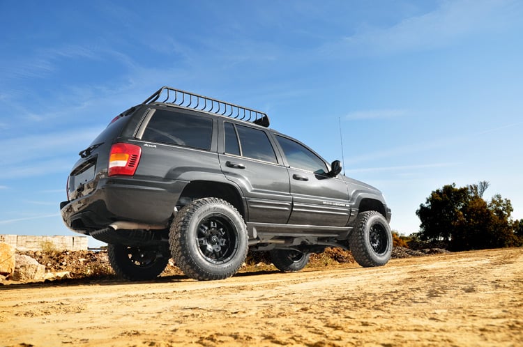 Rough Country 4" Long Arm Suspension Lift Kit for Grand Cherokee WJ 99-04 90820