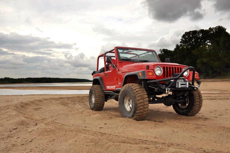 Rough Country 6" Lift Kit Long Arm V2 for Jeep Wrangler TJ 4WD 1997-2006 -3